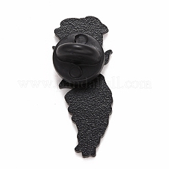 Скелет руки с булавкой из розовой эмали JEWB-M023-22