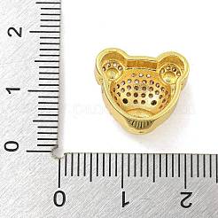 Стойки обшивки латунь микро проложить кубического циркония бусы KK-G513-82G