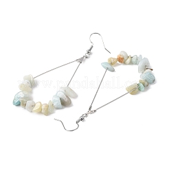 Болтающийся серьги&nbsp;EJEW-E255-B08-A