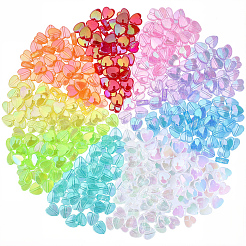 500pcs 10 Farben transparente Acrylperlen&nbsp;TACR-PA0001-31