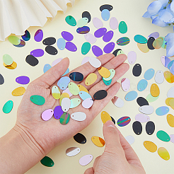 800шт 10-х цветные подвески из ПВХ-пластика KY-DC0001-26