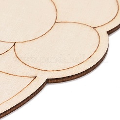 Незаконченные деревянные цветы в банке своими руками&nbsp;LS-WOOD-P017-01