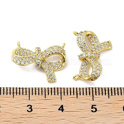 Покрытие стойки латунь микропаве прозрачные подвески из кубического циркония&nbsp;KK-A205-09G