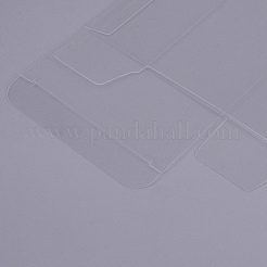 Transparente PVC-Box Süßigkeiten behandeln Geschenkbox&nbsp;CON-WH0074-10A