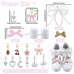 2 pince à cheveux crocodile pour filles&nbsp;HJEW-BM0001-28