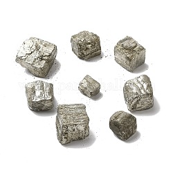 Pepite ruvide pietra curativa di pirite naturale, decorazione della casa di campioni minerali, 10~35x10~35x10~30mm, 30pcs/1000g