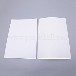 Schwamm eva blatt schaum papiersätze, mit kleber zurück, Anti-Rutsch, Rechteck, weiß, 30x21x0.15 cm