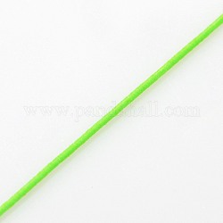Elastische runde Schmuckdraht Taue Nylonfäden, mittleres Frühlingsgrün, 1.2 mm, ungefähr 100 Yards / Rolle (300 Fuß / Rolle)