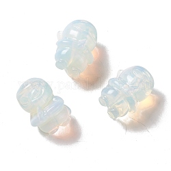 Perline Opalite, ninja, 19~19.5x14 ~ x 13~14 mm, Foro: 1.2~1.4 mm