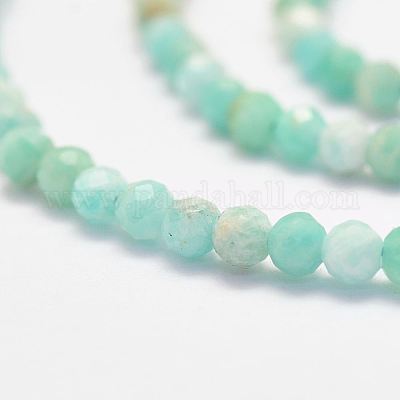 Natur amazonite Perle Stränge&nbsp;G-P279-42-3mm-1