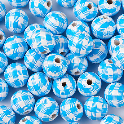 Натуральные деревянные бусы&nbsp;WOOD-TAC0010-05F-1