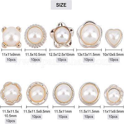 Наборы пластиковых пуговиц с 1 отверстием DIY-WH0301-97-1