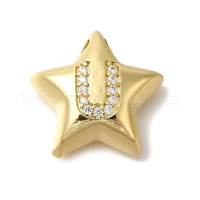 Стойки обшивки латунь микро проложить Циркон подвеску KK-I722-05G-U-1