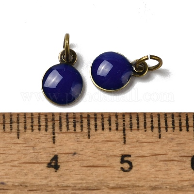 Латунные эмалевые подвески KK-H487-22AB-03-1