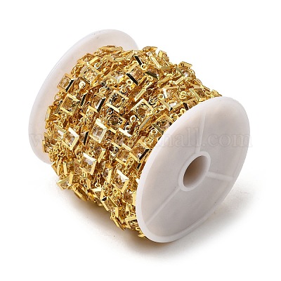 Латунные цепочки с квадратными звеньями CHC-H114-02G-02-1