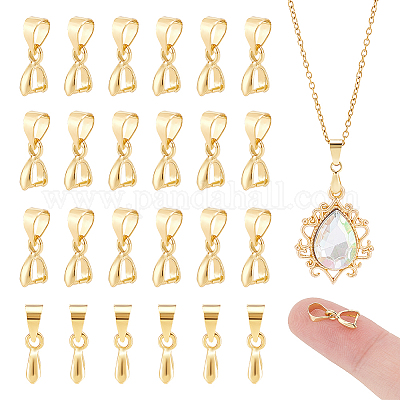 40 шт. Латунные подвески зажимные поручни KK-UN0002-72-1