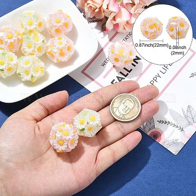 Акриловые бусины нити&nbsp;OACR-CJC0018-14-1