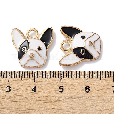 Подвески из эмали и сплава ENAM-O001-08G-G-1