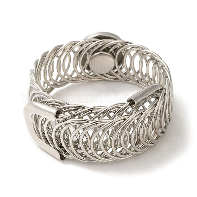 Изготовление регулируемых браслетов из латуни X-BJEW-R037-11-1