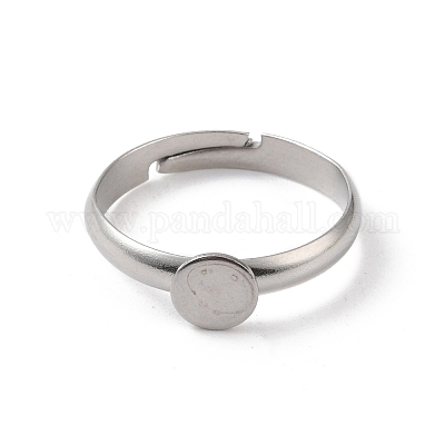 Оправы для колец из нержавеющей стали марки 304 STAS-K278-11A-P-1