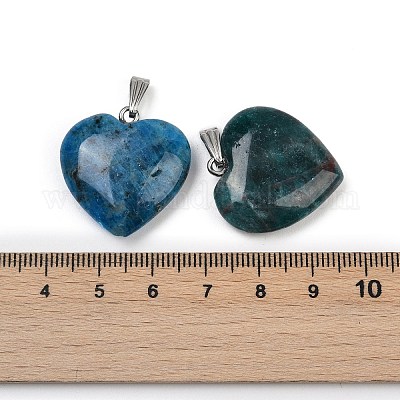 Натуральный апатит подвеска G-G956-B81-1