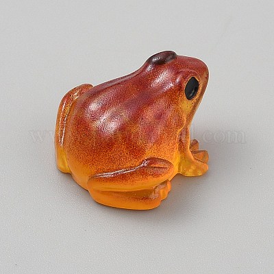 Украшения для выставки лягушек из светящейся смолы RESI-WH20018-001H-1