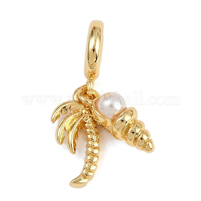 Латунные европейские подвески с подвесками KK-N271-30G-1