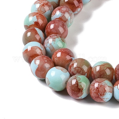 Краска для выпечки стеклянные бусины GLAA-H031-01B-04-1