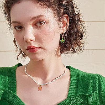 6 шт. 6 цвета латунные подвески с микропаве и кубическим цирконием KK-TA0002-10G-1