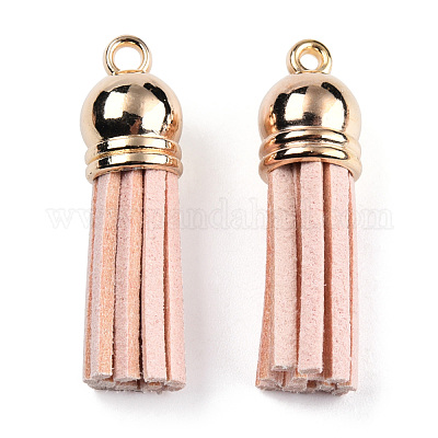 Искусственные замши кисточкой подвесные украшения FIND-R095-014LG-1