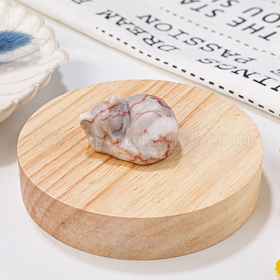 Украшения из яшмы из натуральной красной линии DJEW-PW0009-009F-1