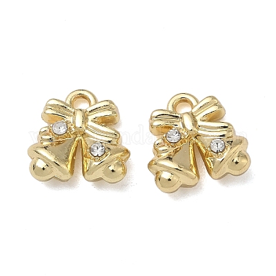 Рождественские подвески из сплава с кристаллами и стразами FIND-L026-01C-G-1