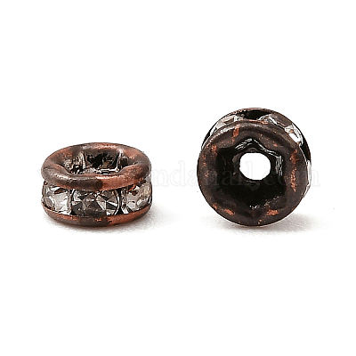 Латунные бусины разделители для поставки стразов RB-A014-Z4mm-01R-NF-1