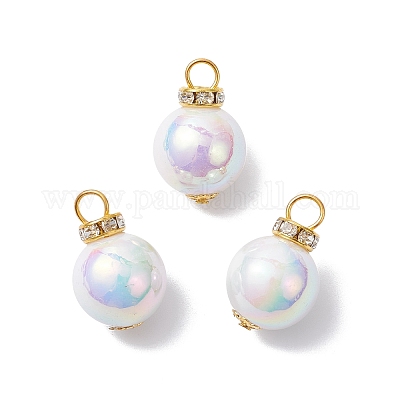 Имитация жемчуга акриловыми подвесками PALLOY-JF04348-1