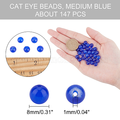 Бусины arricraf кошачий глаз CE-AR0001-A03-1