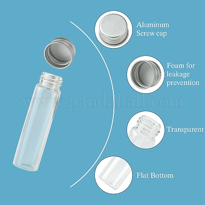 30шт пустые пробирки для хранения стеклянных бусин AJEW-YW0001-16A-1