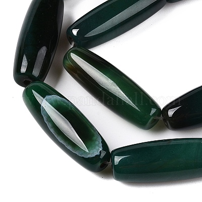 Нити бусин из натурального агата G-T138-230B-1