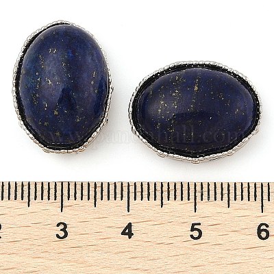 Натуральные ляпис-лазурь многонитевые звенья KK-M304-03P-02-1