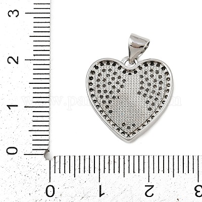 Латунные микро проложить кубического циркония подвески KK-P323-11B-P01-1