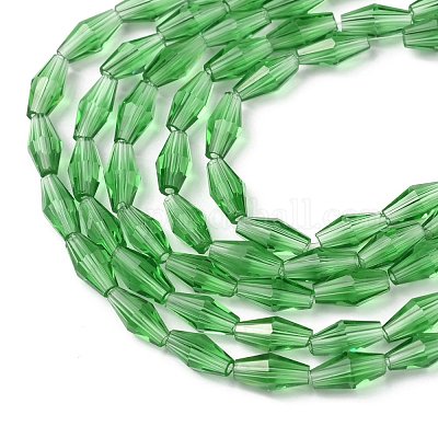 Прозрачные стеклянные бусины GLAA-P001-01A-02-1