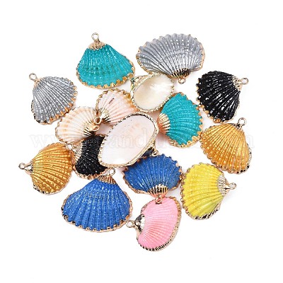 Аэрозольная краска и гальванические подвески с морскими раковинами SSHEL-S262-08-1