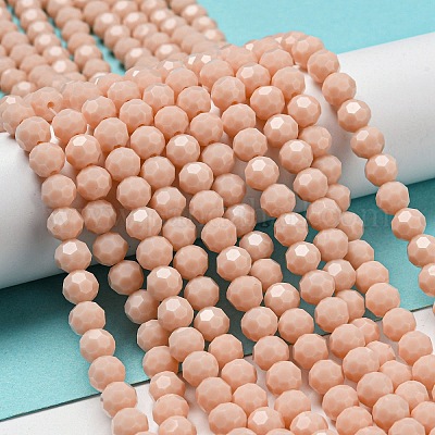 Подставки для непрозрачных стеклянных бусин EGLA-A035-P6mm-D05-1