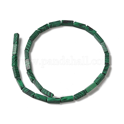 Синтетического малахита бисер нитей&nbsp;G-E612-C06-1