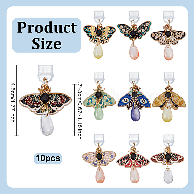 10шт пластиковые мобильные пылезащитные заглушки HJEW-OC00233-1