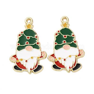 Рождественские эмали сплава подвески X-ENAM-V002-02J-G-1