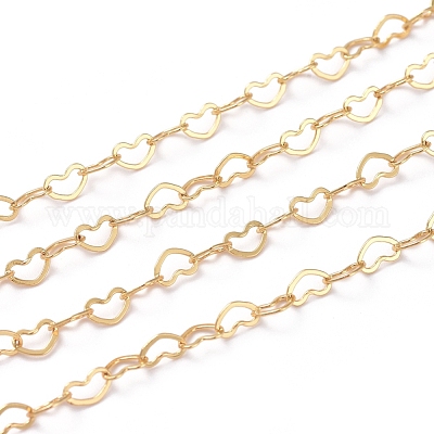 Латунные сердечные цепи CHC-G005-27G-1