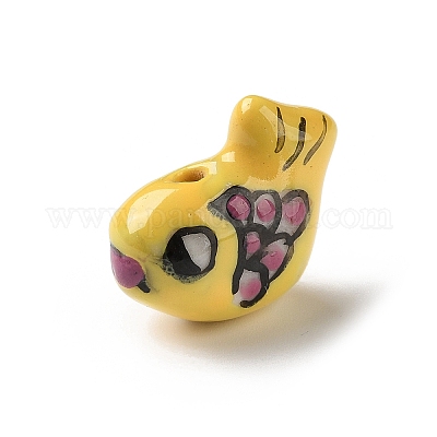 Фарфора ручной работы европейский бусины PORC-Z006-05B-1