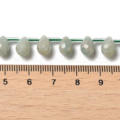 Природных амазонит бисер нитей G-H297-B07-01-1