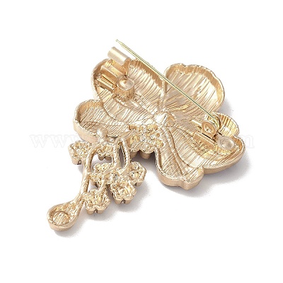 Цветочные эмалевые булавки JEWB-M067-04KCG-02-1