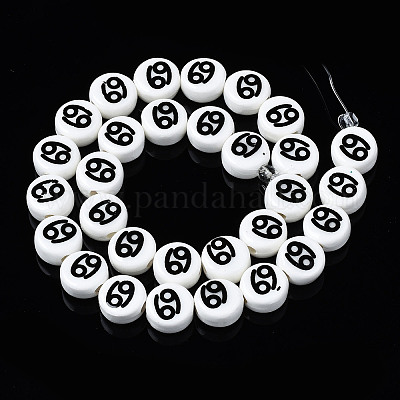 Бусины из фарфора и керамики ручной работы PORC-S502-032G-1